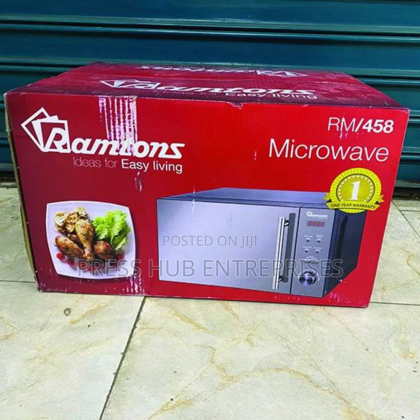 Ramtons Digital Glass Microwave. *