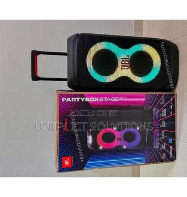 JBL Partybox Stage 320 Bluetooth Party Speaker With Handle-Black