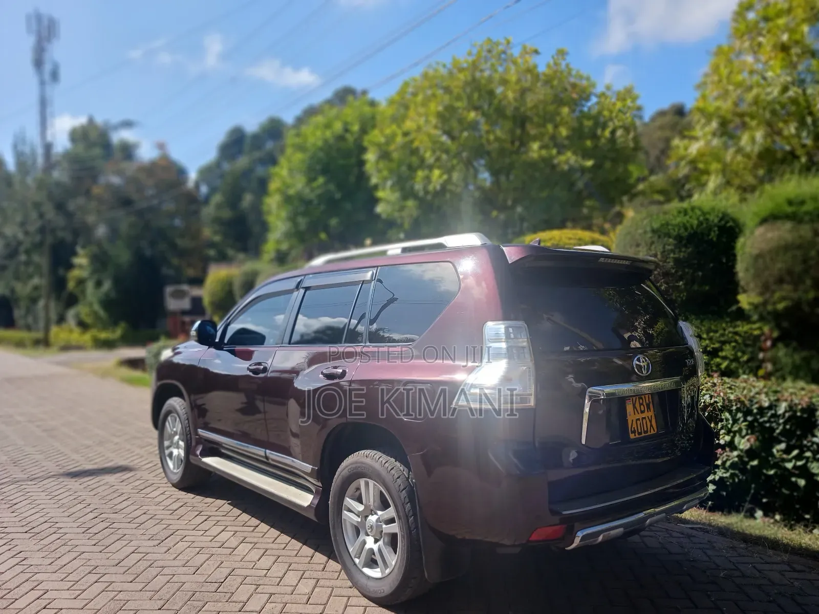 Toyota Land Cruiser Prado 2011 Maroon