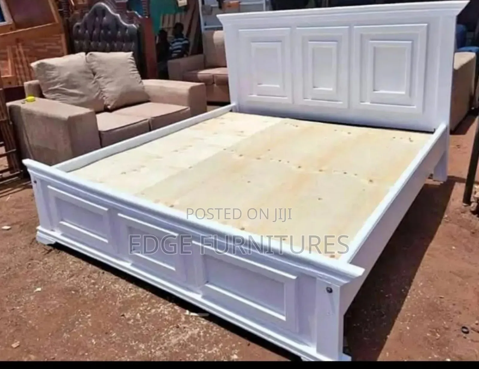 White 5by6 Bed for Sale