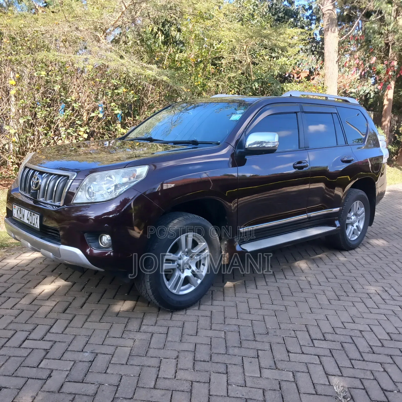 Toyota Land Cruiser Prado 2011 Maroon