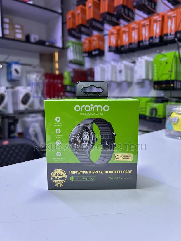 Oraimo Watch 5r Pro Osw-830 Smartwatch 1.43” Amoled Bluetooth Calling - main view