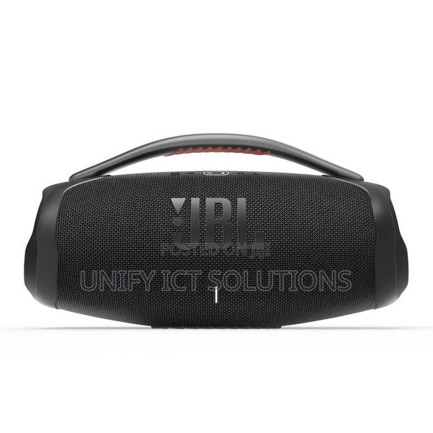 JBL Boom Box 3 Wireless Bluetooth Speaker-Black - main view