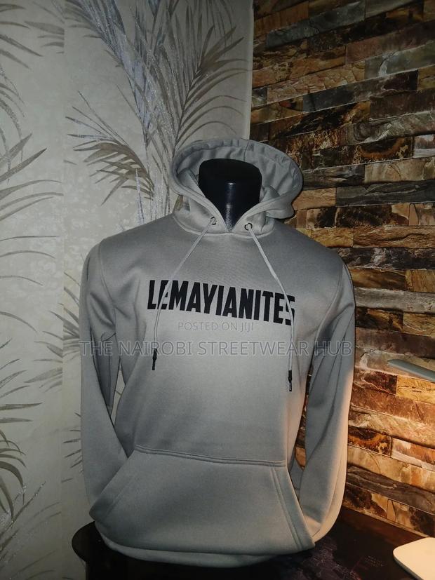 Grey Branded Hoodie - thumbnail 2