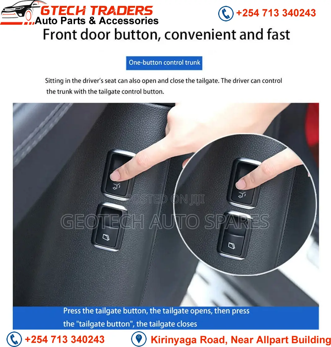 Toyota Harrier Electric Boot Shocks / Power Tailgate Kit- New Model