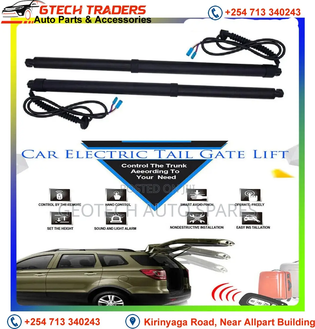 Toyota Harrier Electric Boot Shocks / Power Tailgate Kit- New Model