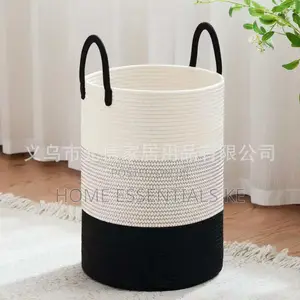 Cotton Woven Rope Basket*Height : 50cm
Diameter: 38cm