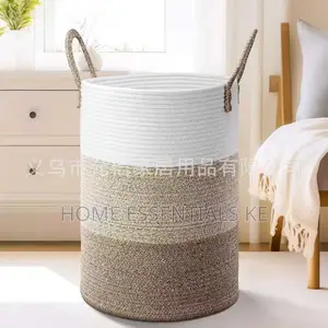 Cotton Woven Rope Basket*Height : 50cm
Diameter: 38cm
