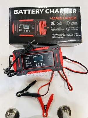 Battery Charger and Pulse Repairer 12v6a-Digital Display Smart Charger