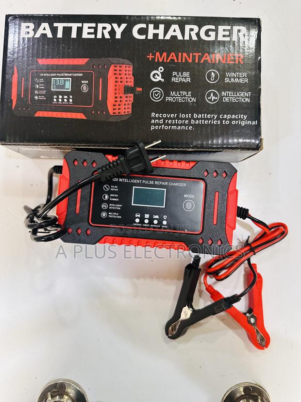 Battery Charger and Pulse Repairer 12v6a – Heavy Duty - thumbnail 3
