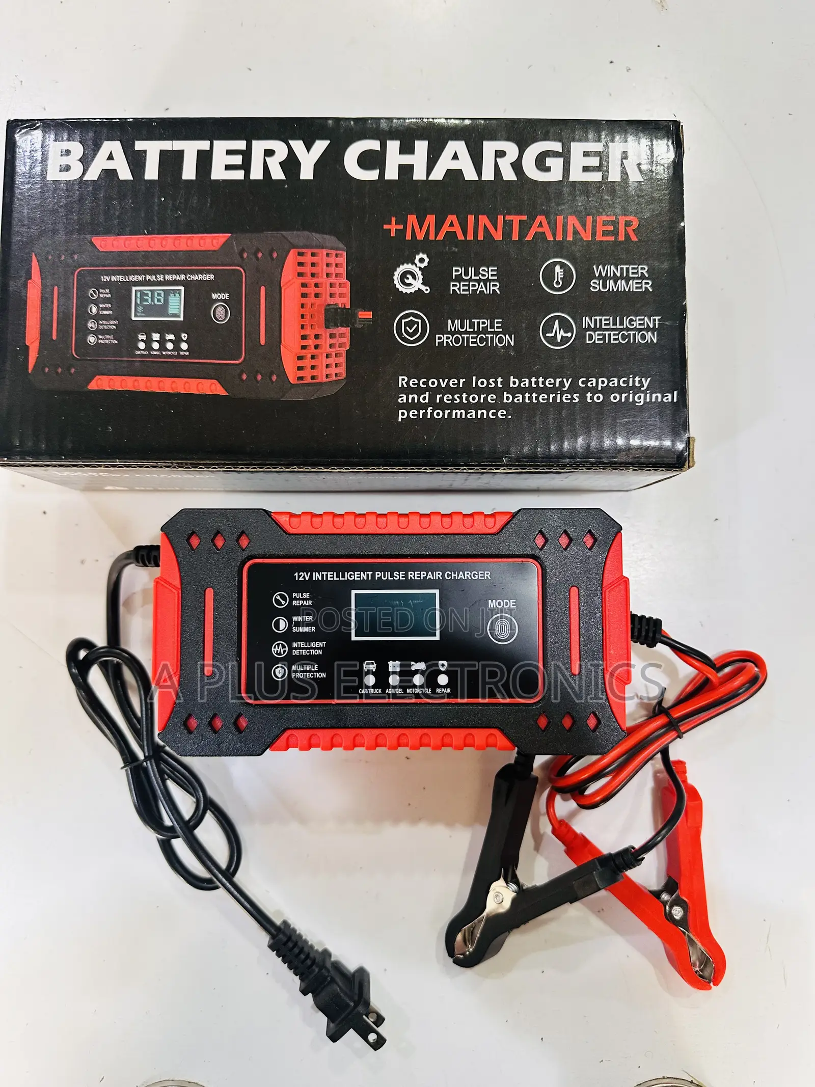 Battery Charger and Pulse Repairer 12v6a – Advanced Pulse Repair Tech