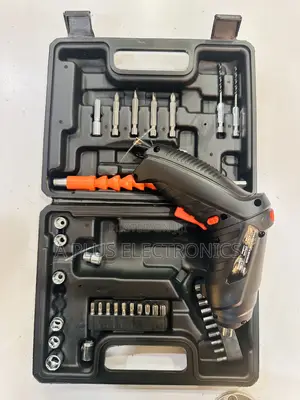 48pcs Electric Screwdriver With Bits Attachments