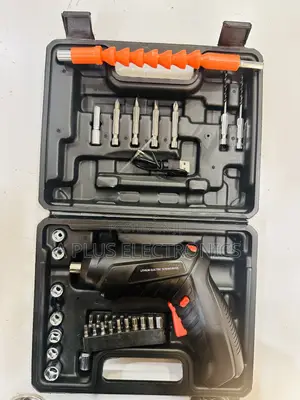 48pcs Electric Screwdriver With Bits Attachments
