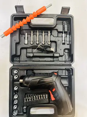 48pcs Electric Screwdriver With Bits Attachments
