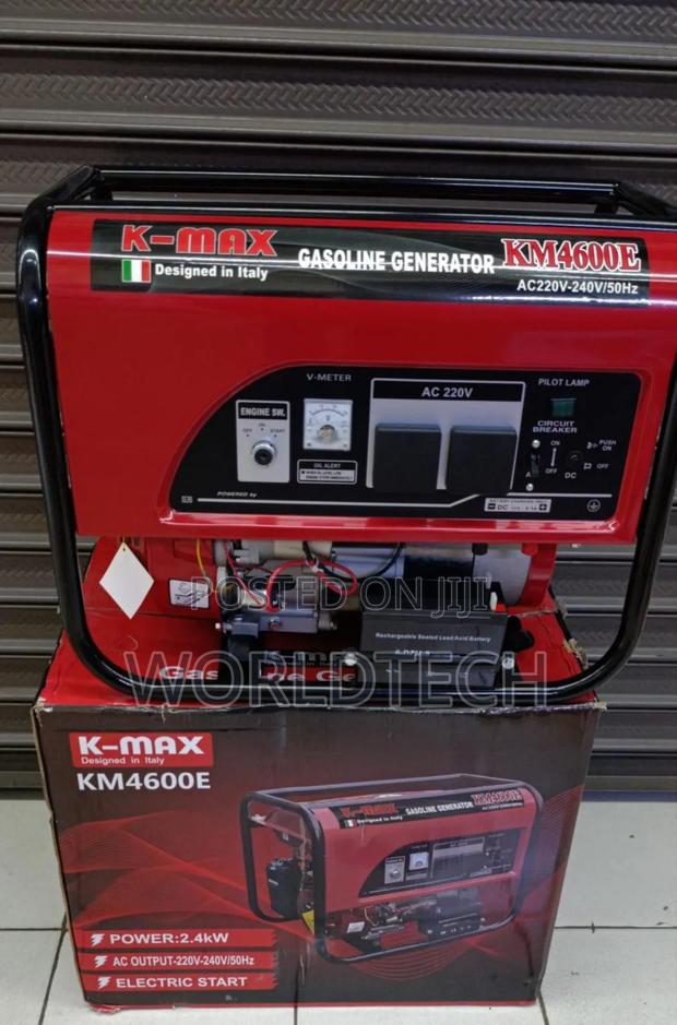 K Max Power Generator/2kva K Max Key Start Generator - thumbnail 2