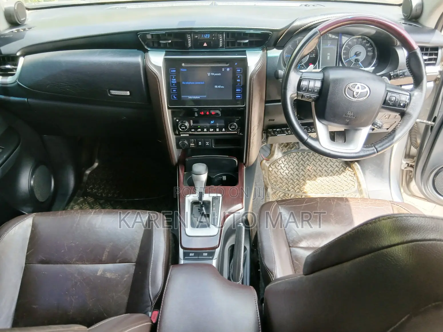 Toyota Fortuner 2.8 D AWD 2017 Silver