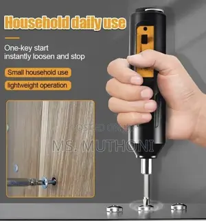 Portable, Rechargeable Electric Screwdriver