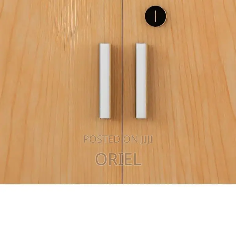 Modern Office Cabinet : Office 3-Door Wooden Cabinet