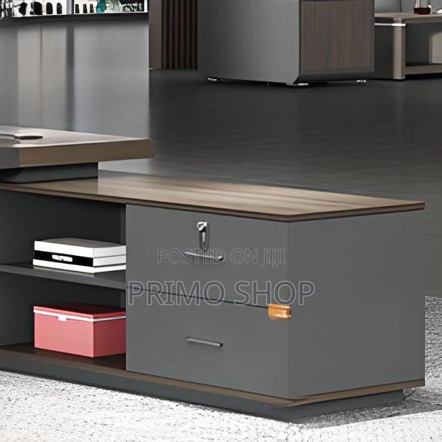 Office Desk : 1.8m Executive Office Desk With Spacious Work Surface - thumbnail 2