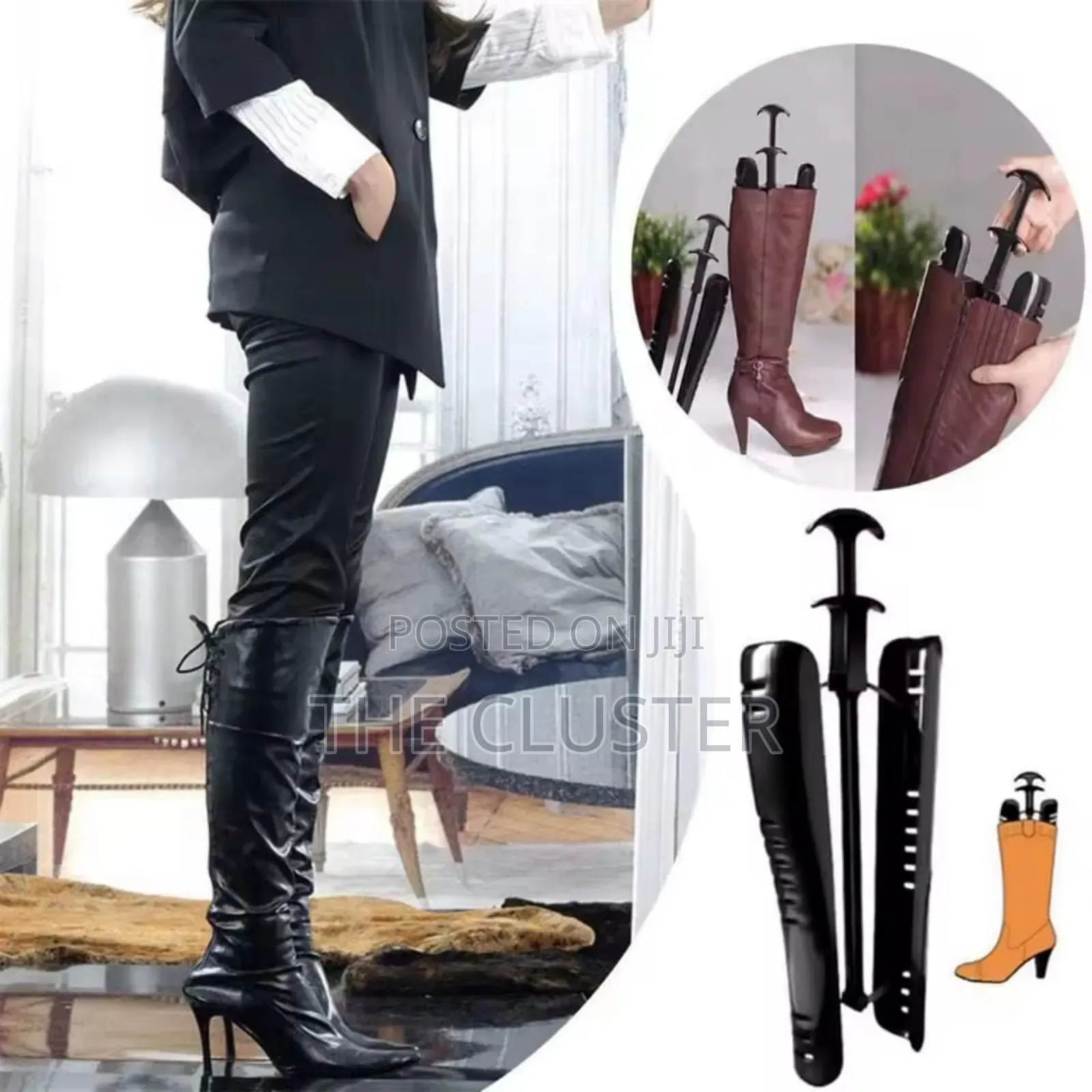 * Boot Stand Holder With Handle**