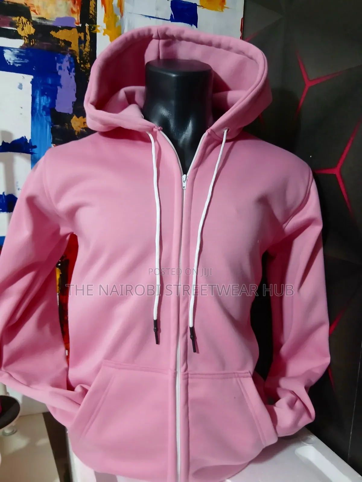 Hot Pink Hoodie