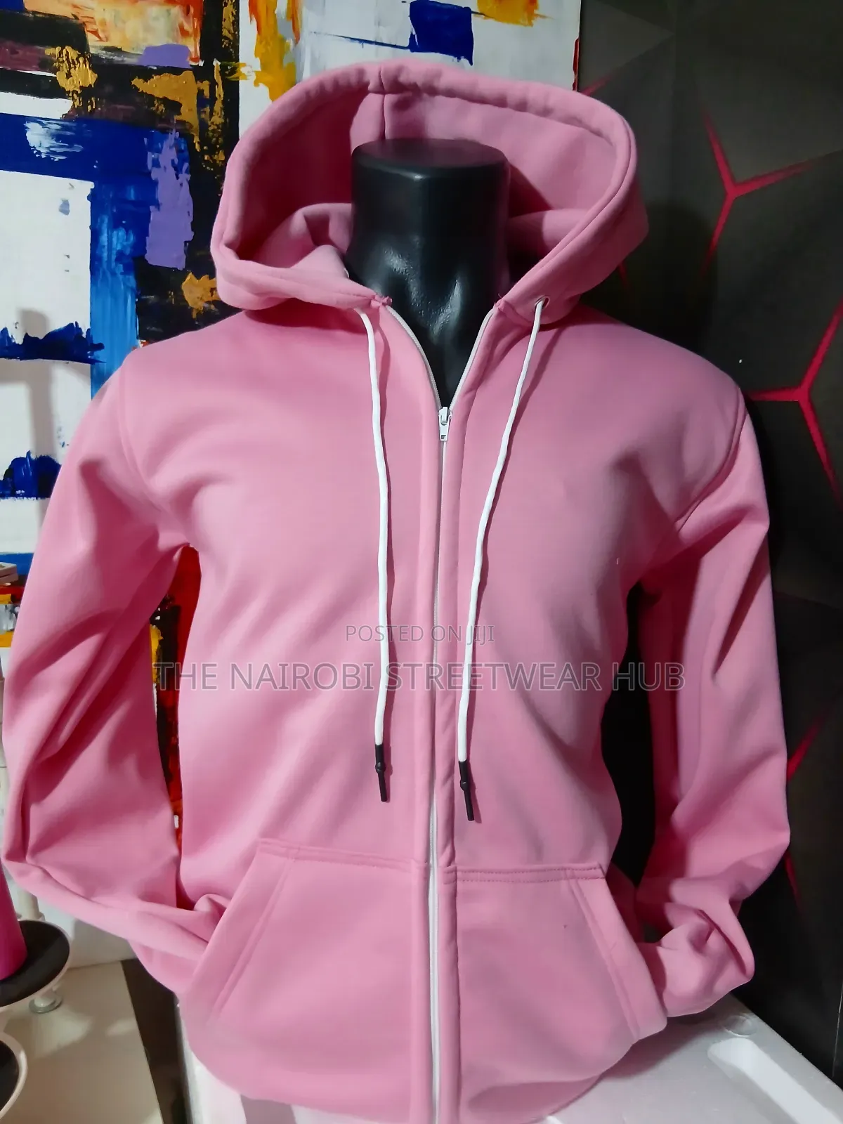 Hot Pink Hoodie