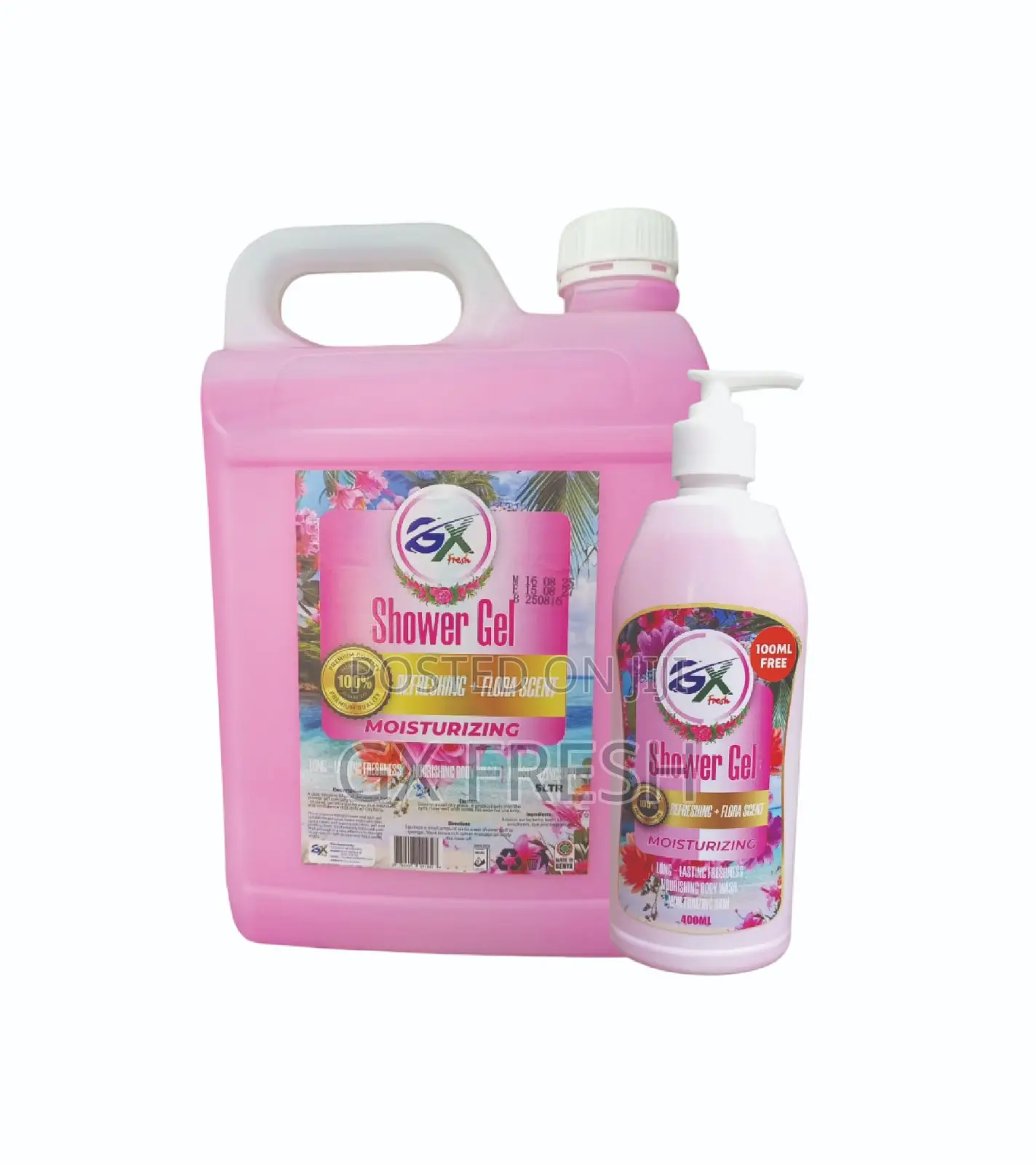 Shower Gel 5 Liter Flora +Empty Bottle