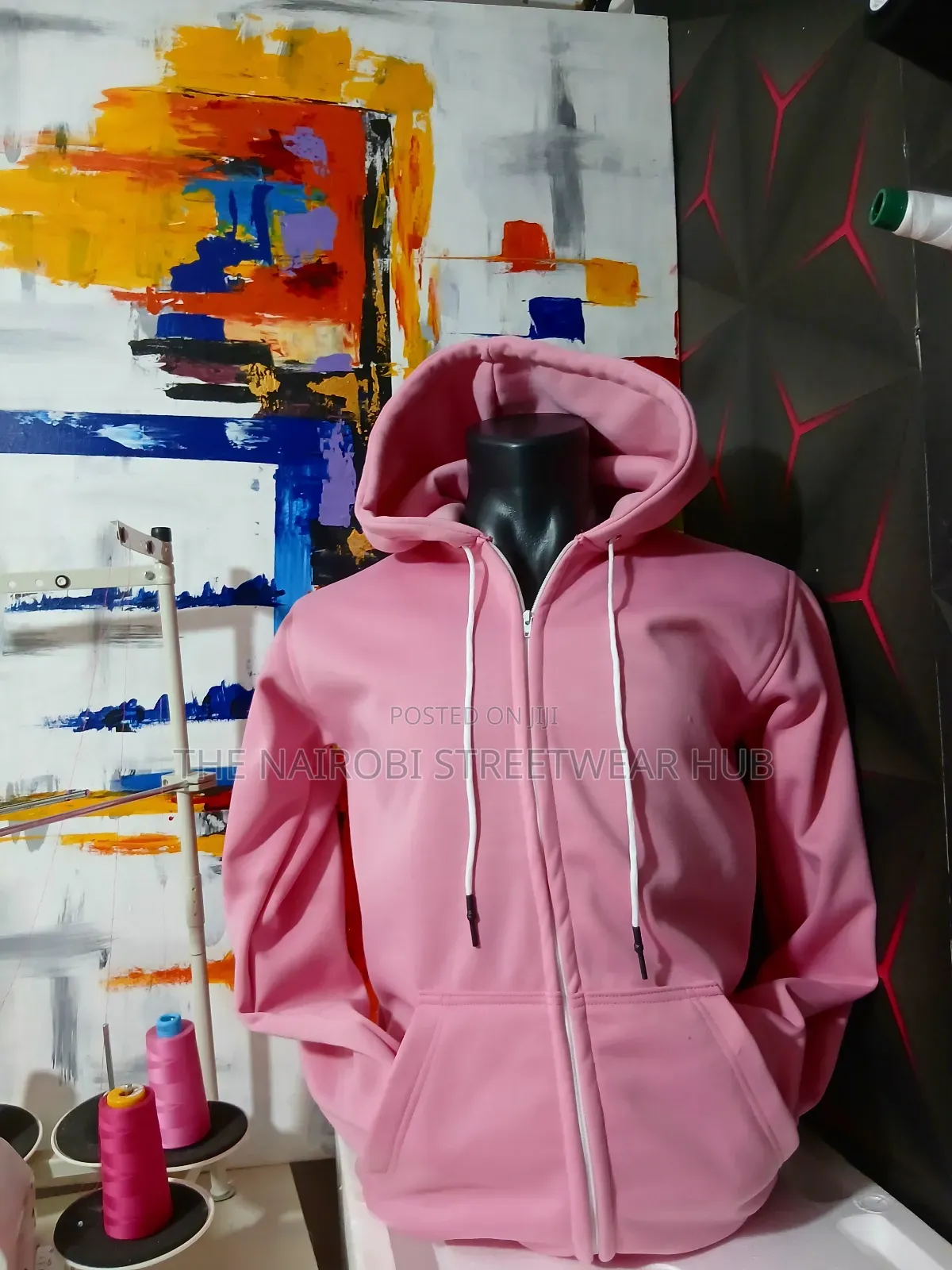 Hot Pink Hoodie