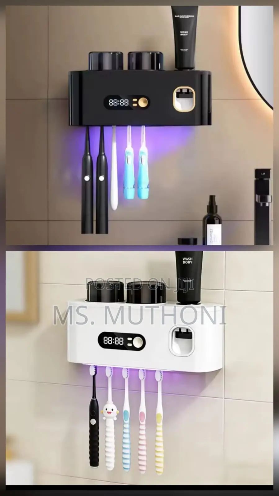 Smart 5 Slot Toothbrush Sterilizer Holder