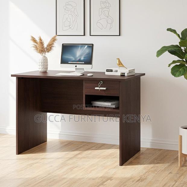 120cm Writing Study Desk With Drawers