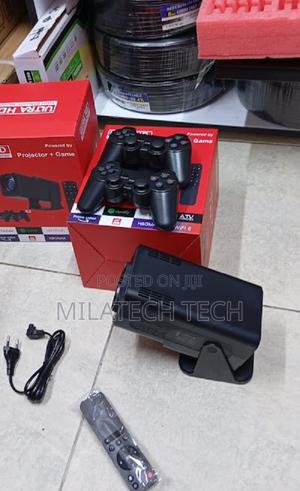 Smart Android Projector With Hd Output, Gaming Support Dual Gamepads - thumbnail 2