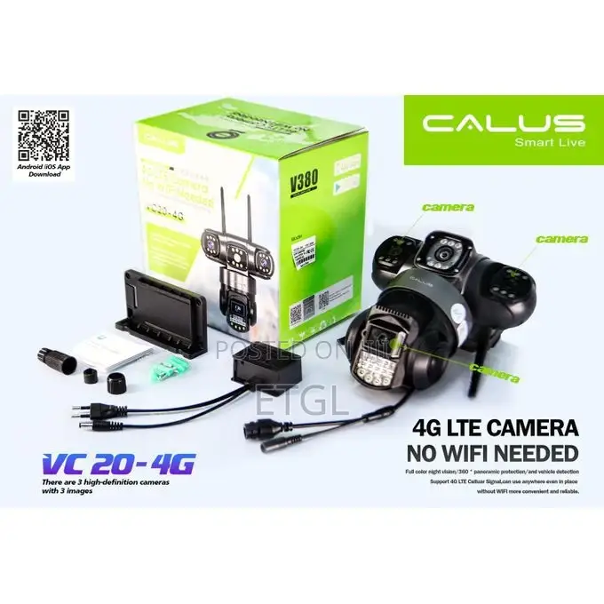 ‎Vc20-4g Electric (Triple Lens)