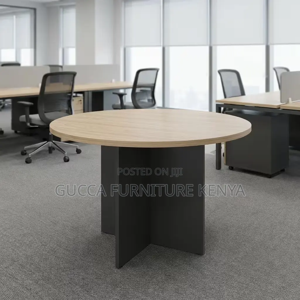 Customized Round Wooden Meeting Table