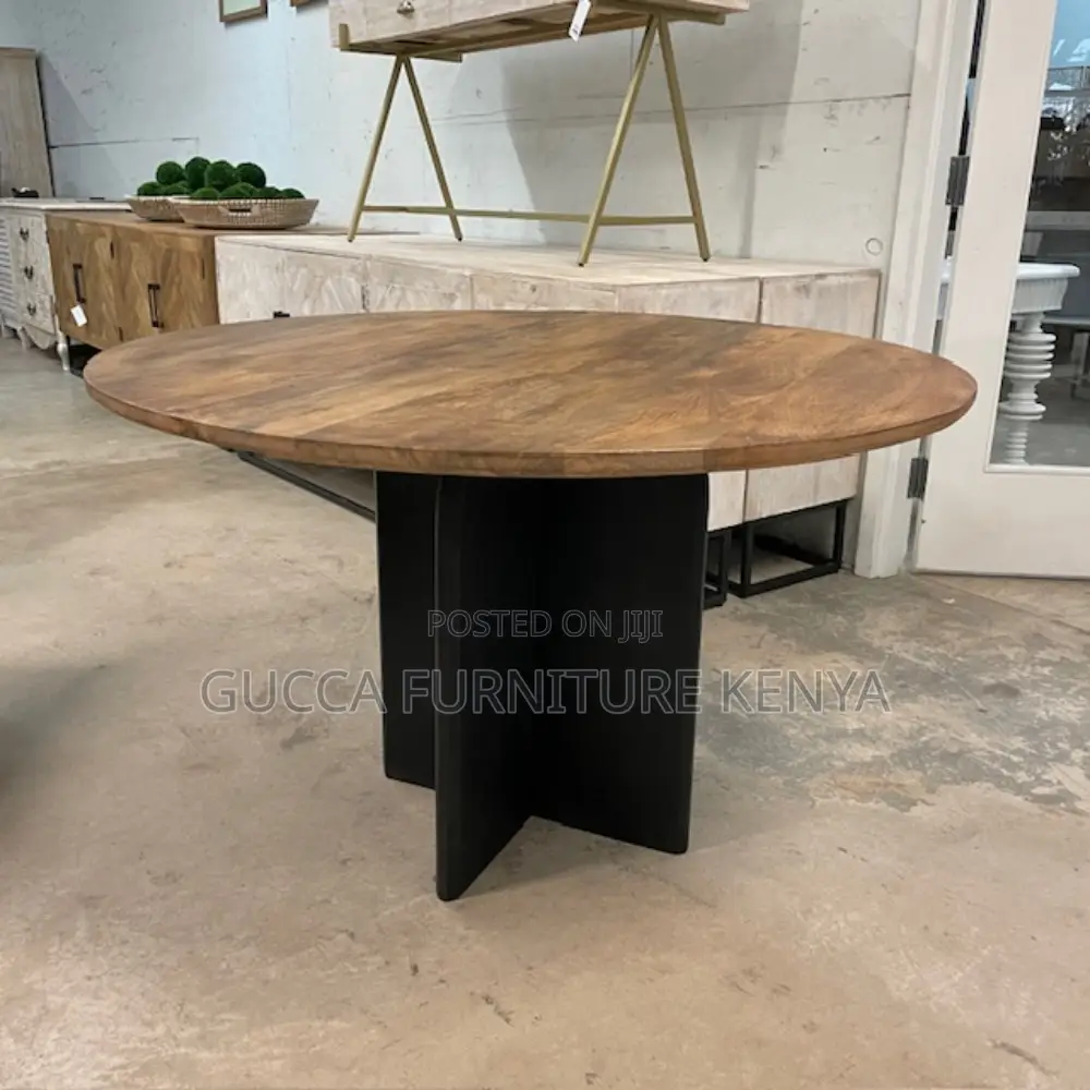 Customized Round Wooden Meeting Table