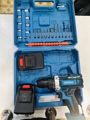 26pc Hand Drill Screw Set (With 2 Rechargeable Batteries) – Portable