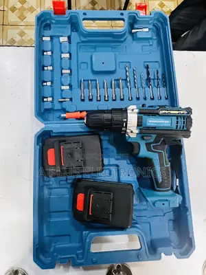 26pc Hand Drill Screw Set (With 2 Rechargeable Batteries) – Portable