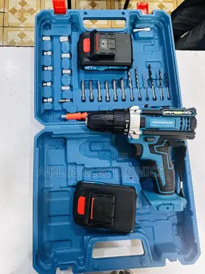 26pc Hand Drill Screw Set (With 2 Rechargeable Batteries) – Complete