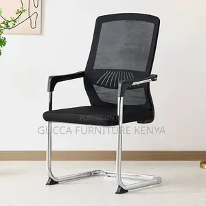 Mid-back Mesh Reception Visitor's Office Chair