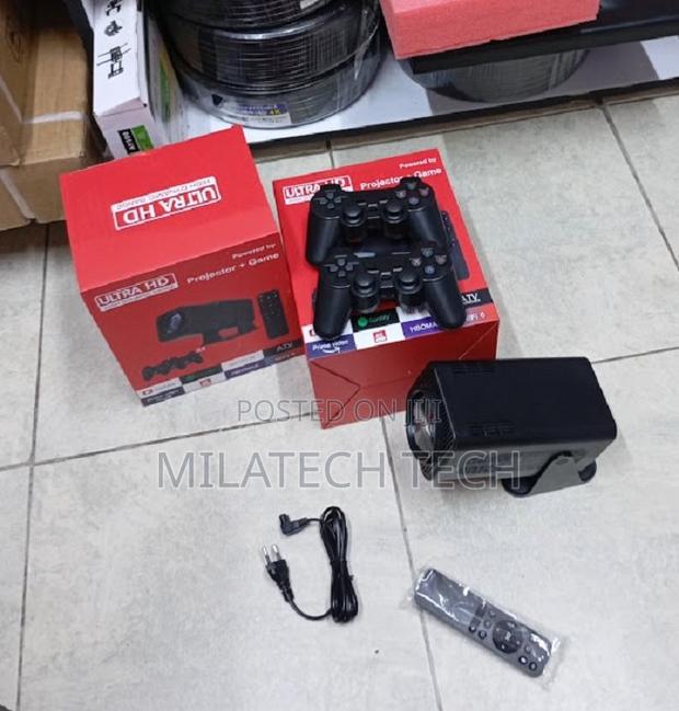 Ultra Hd Smart Android Projector With Gaming Mode Dual Gamepads Apps - main view