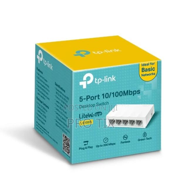 Tp-Link 5-Port 10/100mbps Desktop Network Switch - Tl-Sf1005d - main view