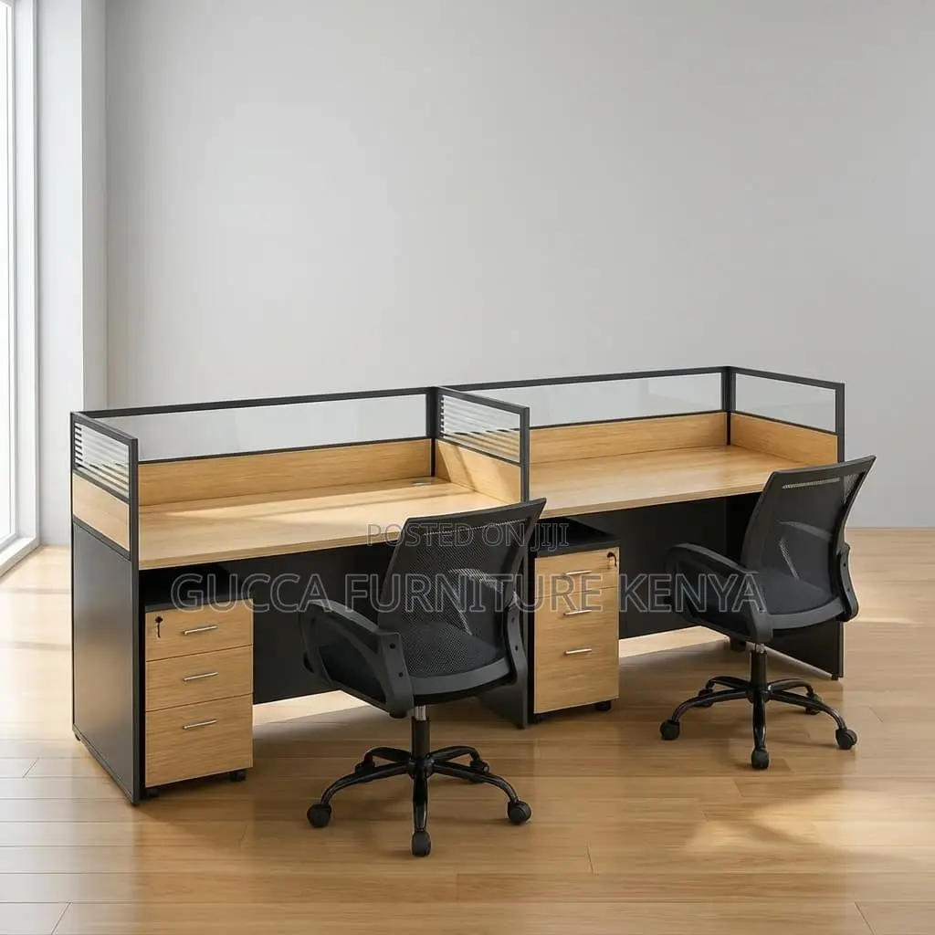 2-way Straight Modular Office Workstation