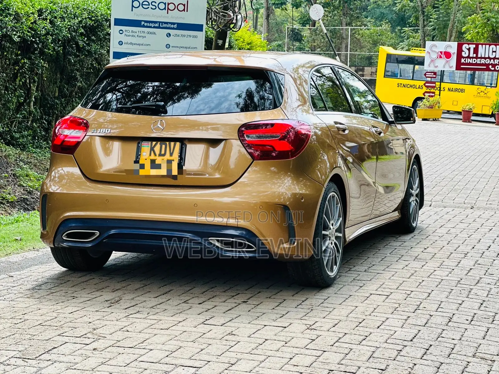 Mercedes-Benz A-Class 2017 Gold