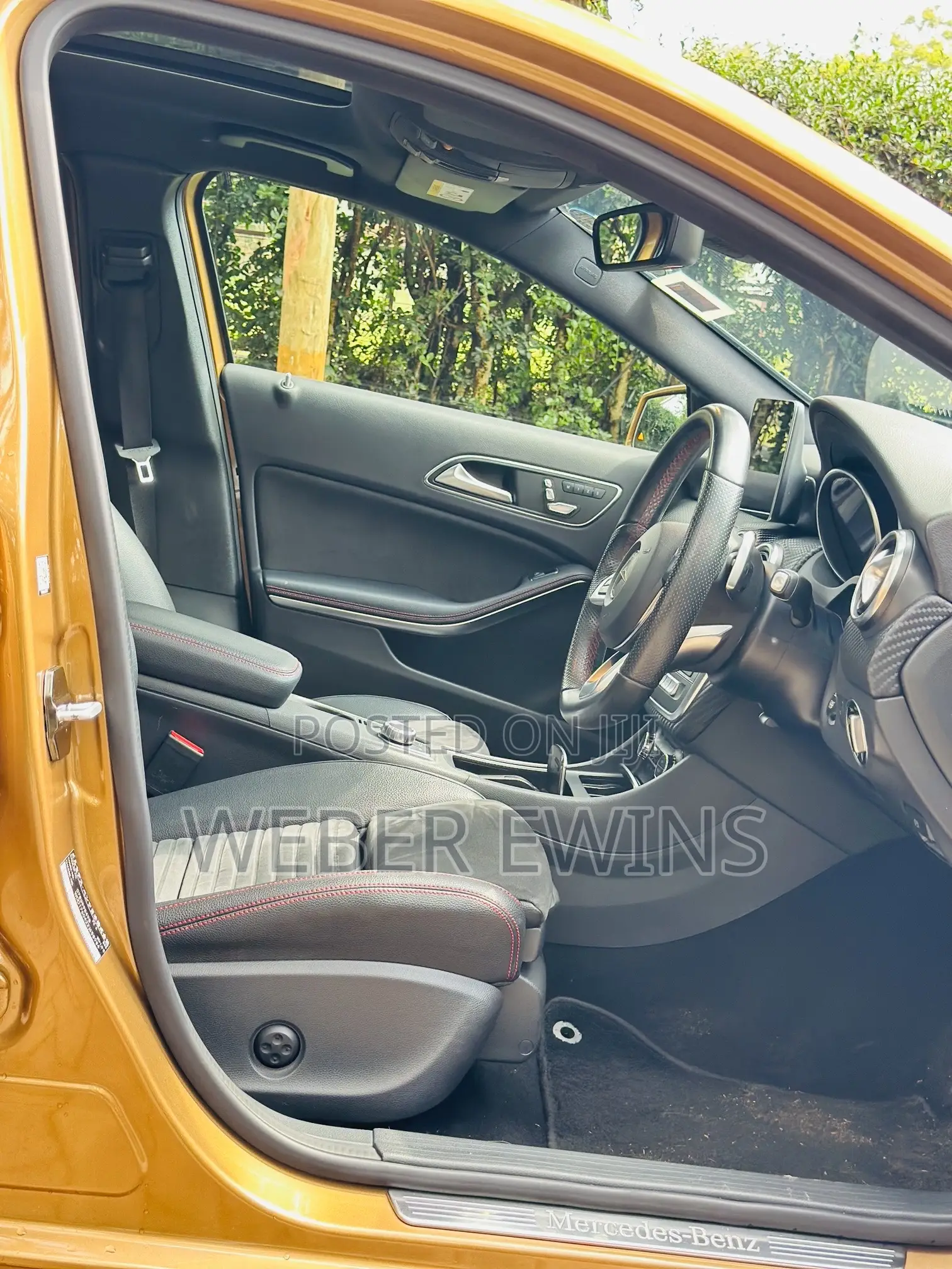 Mercedes-Benz A-Class 2017 Gold