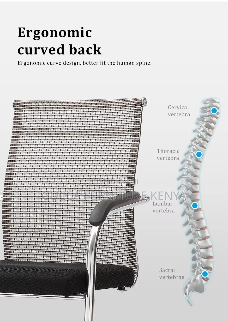 Mid-back Mesh Office Meeting Chair