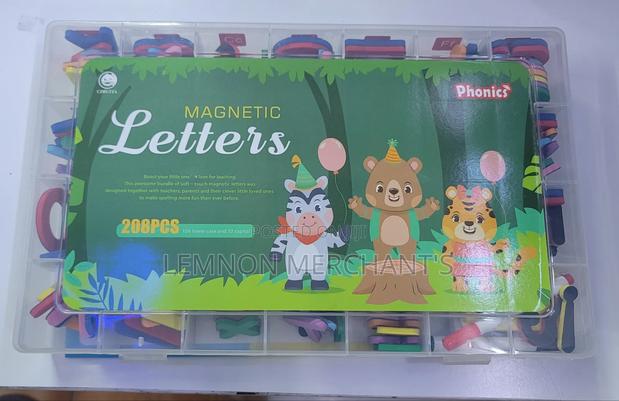 Educational Magnetic Foam Letters for Teaching Spelling and Reading - main view