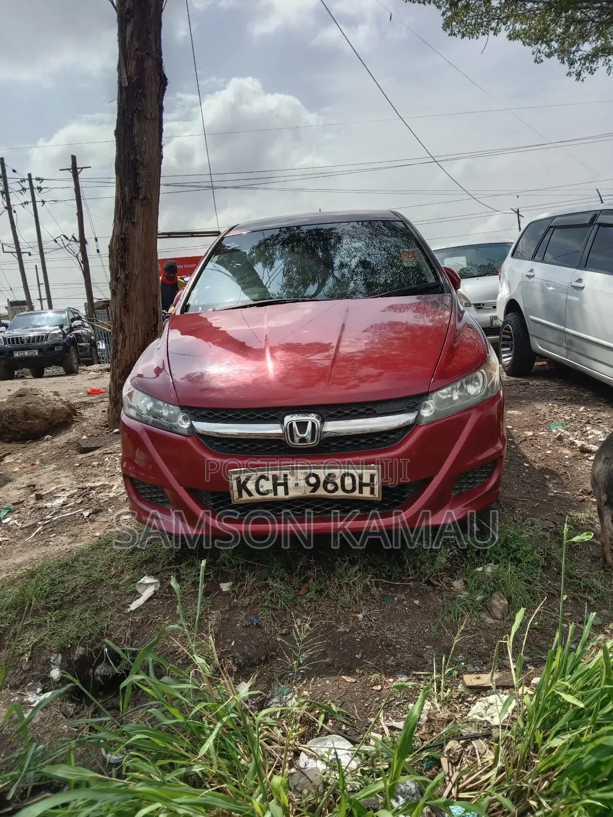 Honda Stream 2009 Maroon
