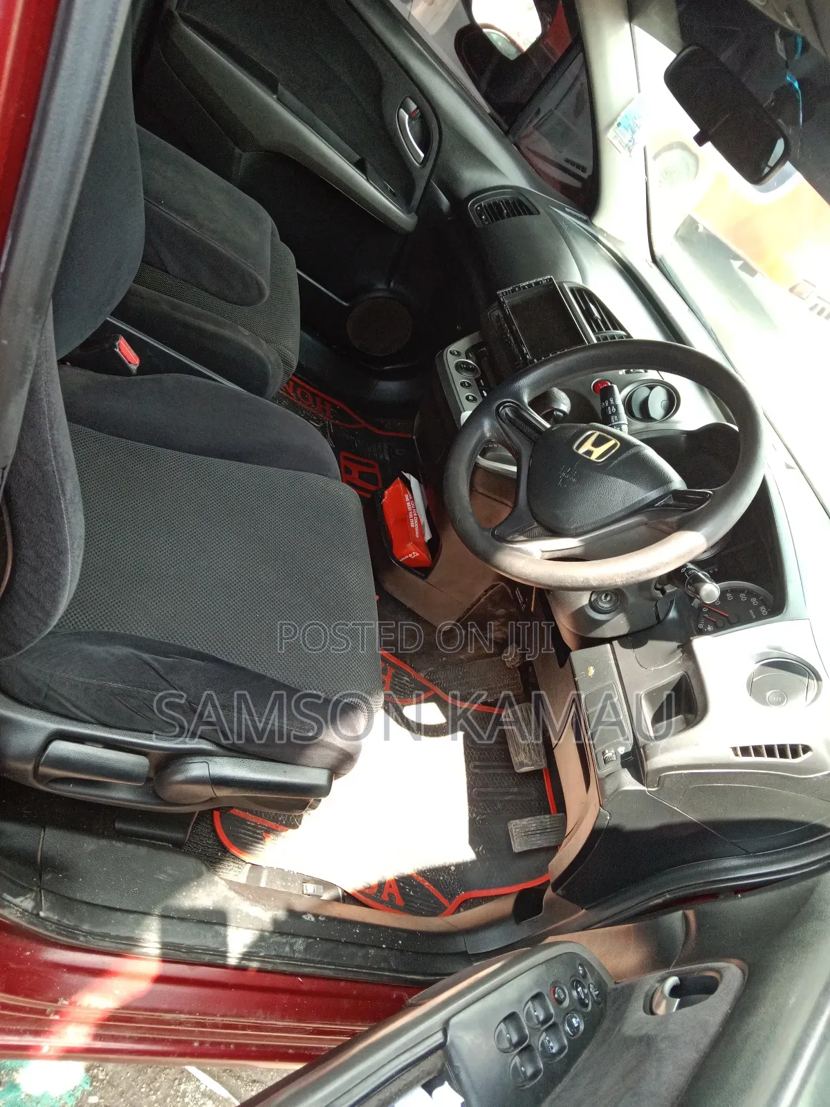 Honda Stream 2009 Maroon