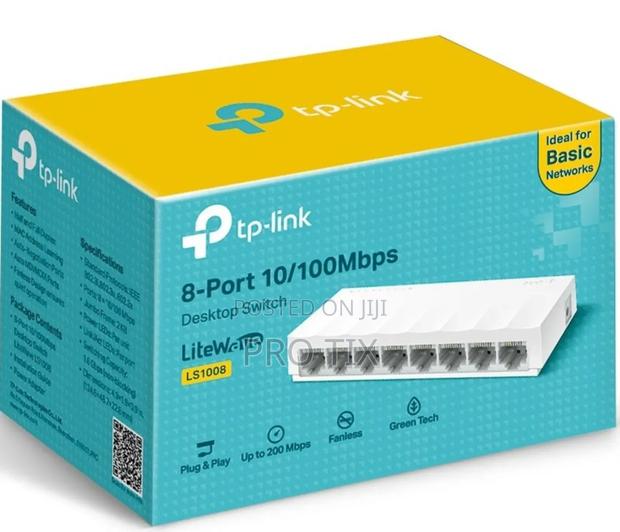 Tp-Link 8-Port 10/100mbps Desktop Network Switch - Tl-Ls1008 - main view