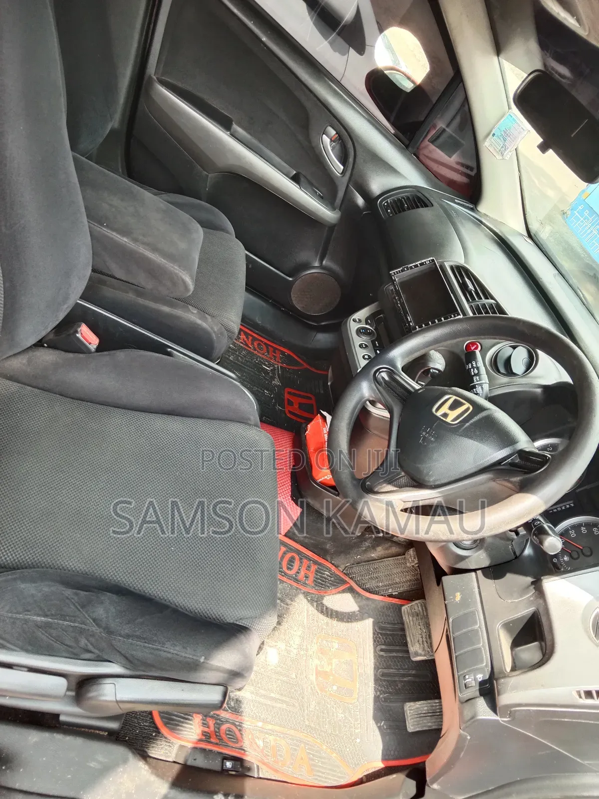 Honda Stream 2009 Maroon