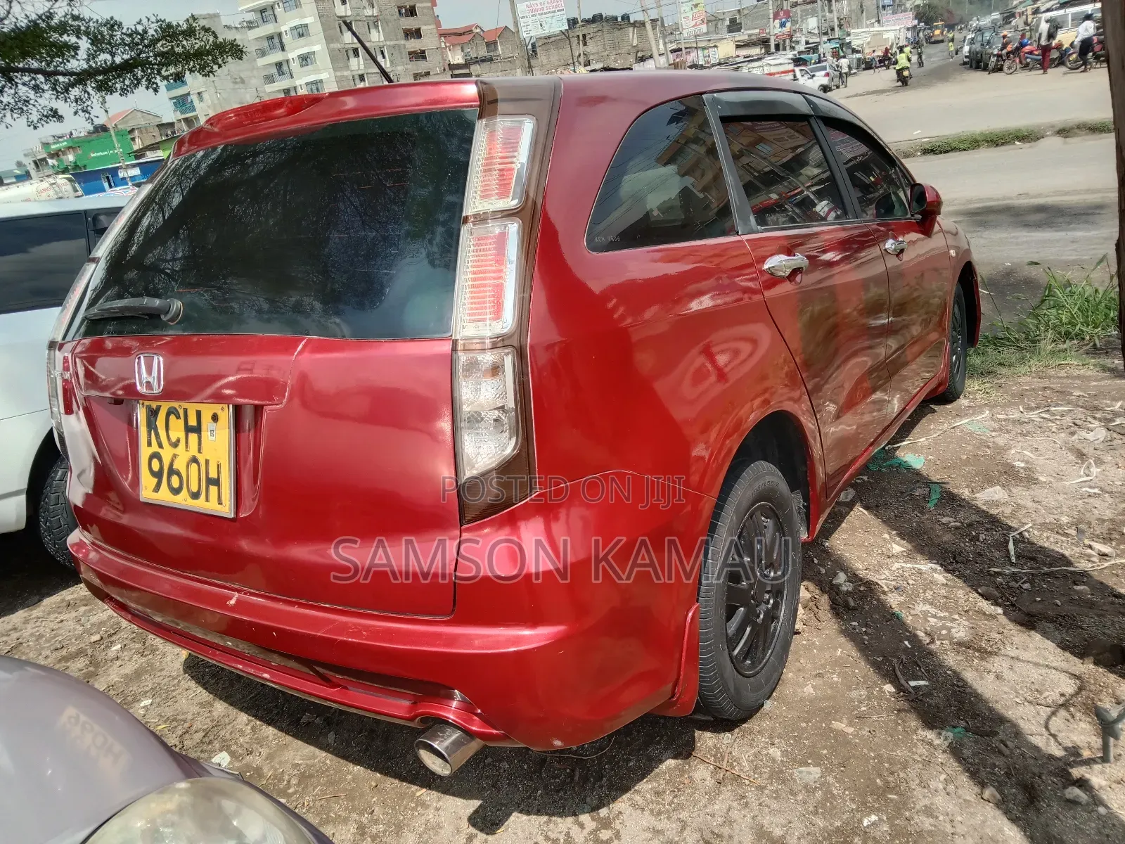 Honda Stream 2009 Maroon